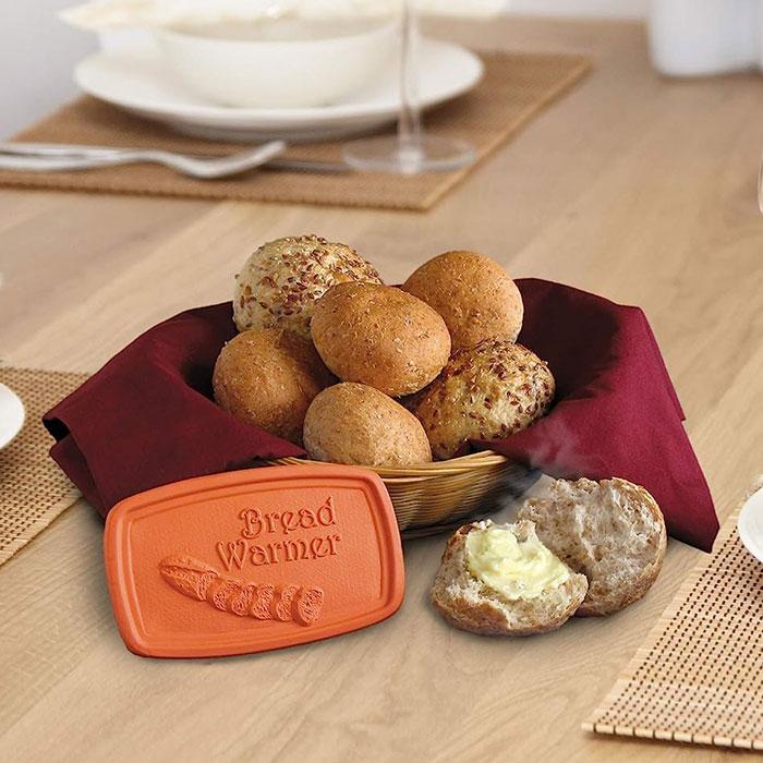 ブレッドウォーマー 陶器 パン 保温 キッチン 便利 グッズ トースト キッチンツール カナダ JPK POTTERY セラミック ブレッド