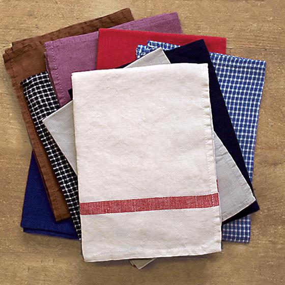 fog linen work（フォグリネンワーク） リネンキッチンクロス 3枚 