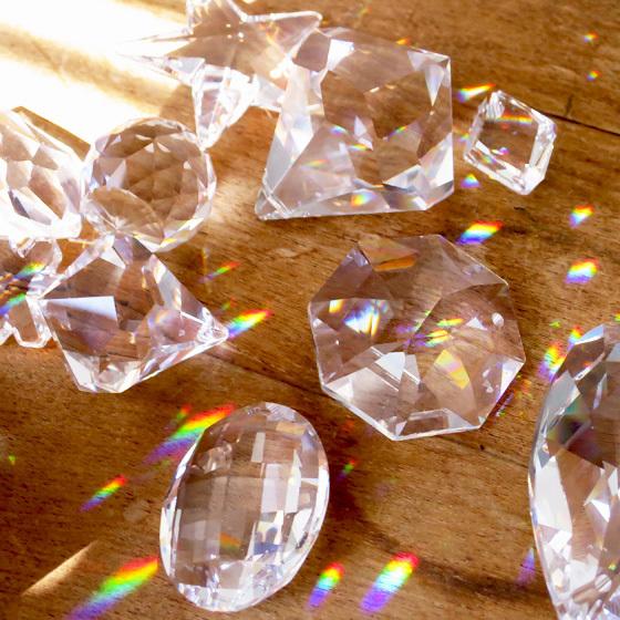 サンキャッチャー スワロフスキー おしゃれ パーツ 水晶 クリスタル シュタイナー スワロフスキー クリスタルパーツ I メール便対象品 Slow Works 通販 Yahoo ショッピング