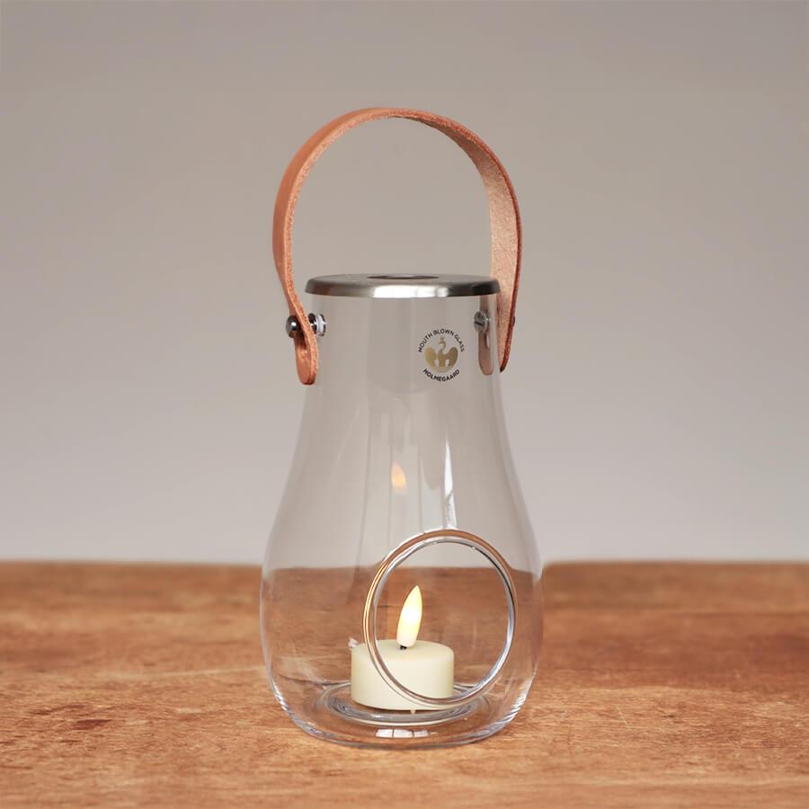 【新品未使用品】ホルムガード　ランタン　キャンドルホルダー HOLMEGAARD ホルムガード ランタン 16cm デザイン ウィズ ライト