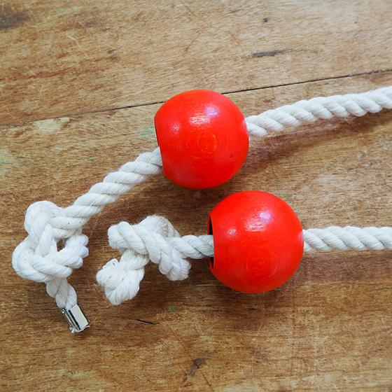 ドイツ製 なわとび 縄飛び ロープ 大縄 ロング 5m : slow works - 通販