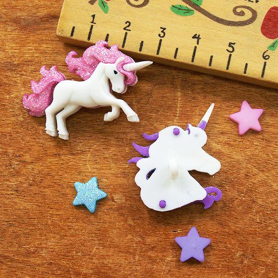 値下げ ボタン かわいい 手芸 入園入学 女の子 男の子 パーツ アメリカ Dress It Up 3個セット マジカル ユニコーン メール便対象品 Materialworldblog Com