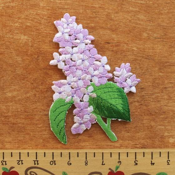 アップリケ アイロン ワッペン 女の子 男の子 入園 かわいい Totalitat トタリタット アップリケ ワッペン ライラック ステム メール便対象品 W 1151 Slow Works 通販 Yahoo ショッピング