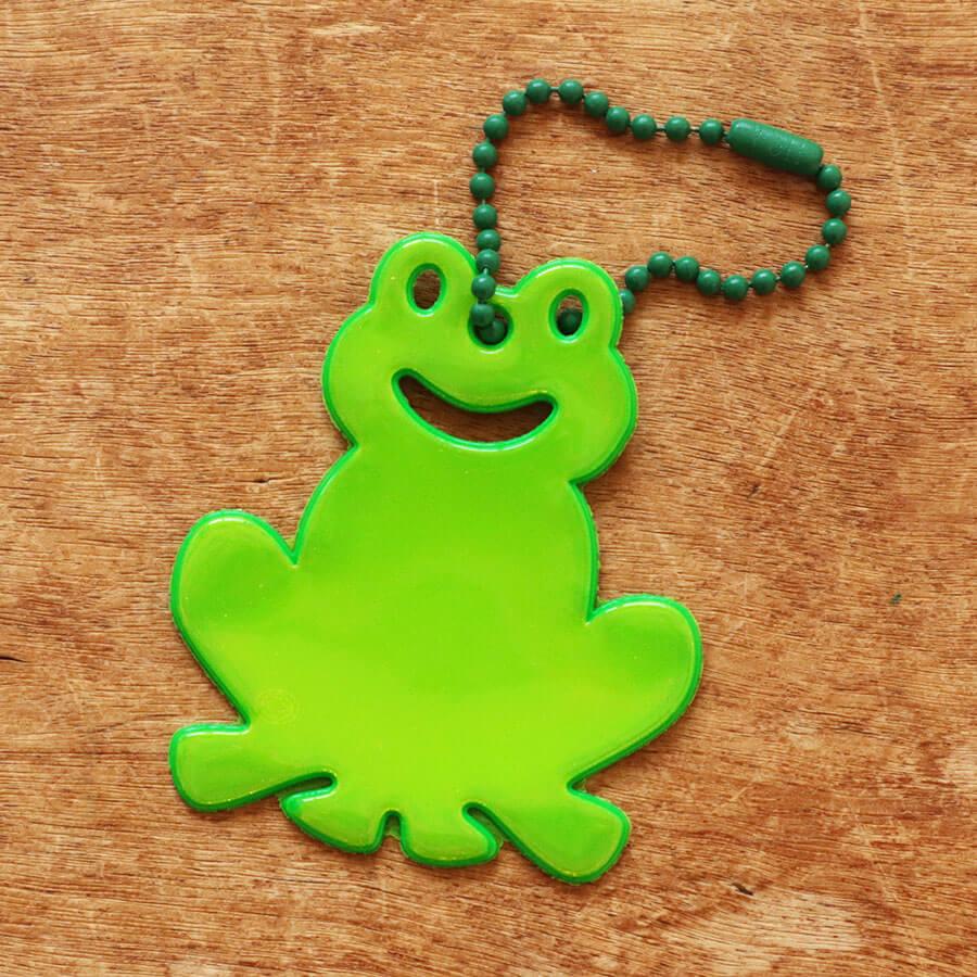 リフレクター キーホルダー グリミス おしゃれ 大人 反射板 入学 スウェーデン Glimmis カエル メール便対象品 玄関先迄納品