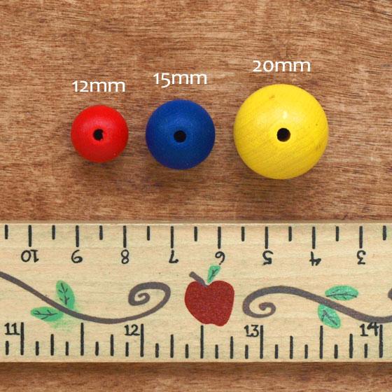 ウッドビーズ ビーズ おもちゃ 手芸 木製 パーツ ドイツ BELI DESIGN社