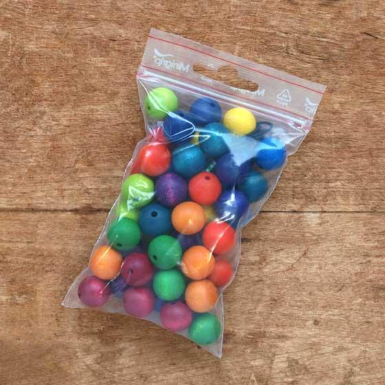 ウッドビーズ ビーズ おもちゃ 手芸 木製 パーツ ドイツ BELI DESIGN社