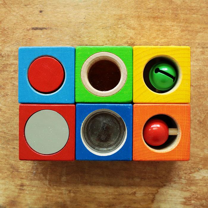 ハバ（HABA） 積み木 ラトル おもちゃ 木製 知育玩具 ブロック ベビー