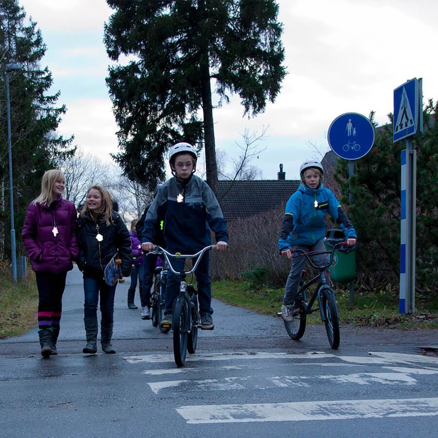 スウェーデン製 リフレクター キーホルダー グリミス 北欧 おしゃれ