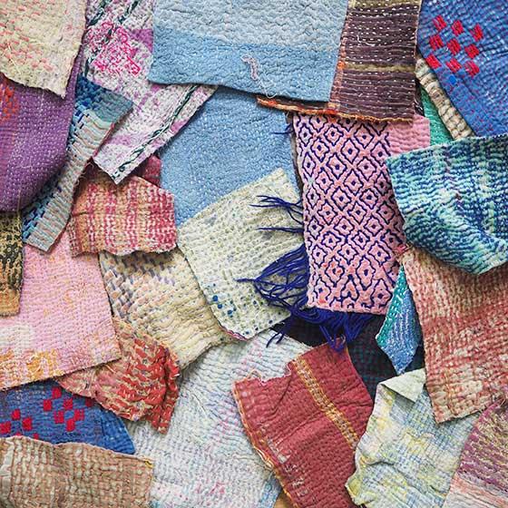 fog linen work（フォグリネンワーク） カンタキルト はぎれ 250g