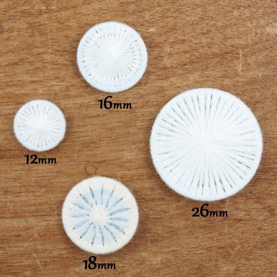 チャルカ チェコの糸ボタン 6個セット 12mm ボタン かわいい おしゃれ セット 手芸 パーツ 入園 入学 女の子 メール便対象品 1590 Sg 0019 Wt Slow Works 通販 Yahoo ショッピング