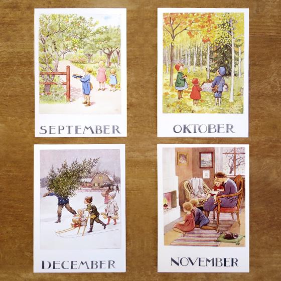 絵本セット 多彩な絵本セット 北欧海外作家 エルサベスコフ他 7冊