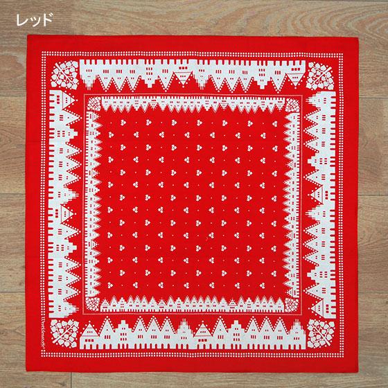ドイツ製 ハンカチ バンダナ 大判 かわいい お弁当包み 風呂敷