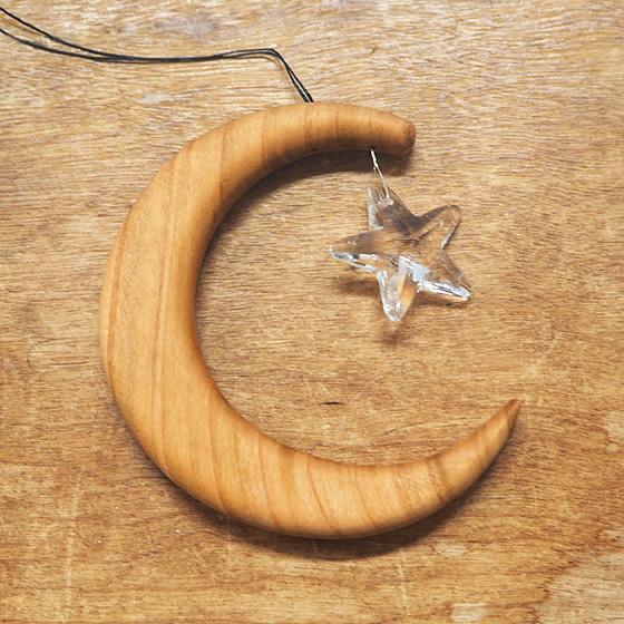 ドイツ製 モビール 星 北欧 サンキャッチャー 木製 赤ちゃん おしゃれ