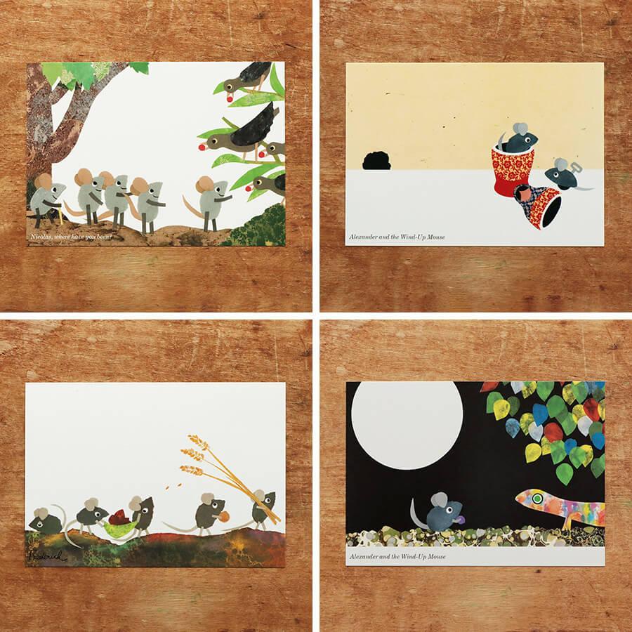 レオレオニ 絵本 ポストカード 8枚セット B 絵はがき 絵葉書 レオ