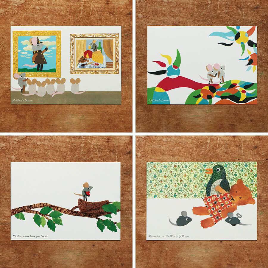 レオレオニ 絵本 ポストカード 8枚セット B 絵はがき 絵葉書 レオ