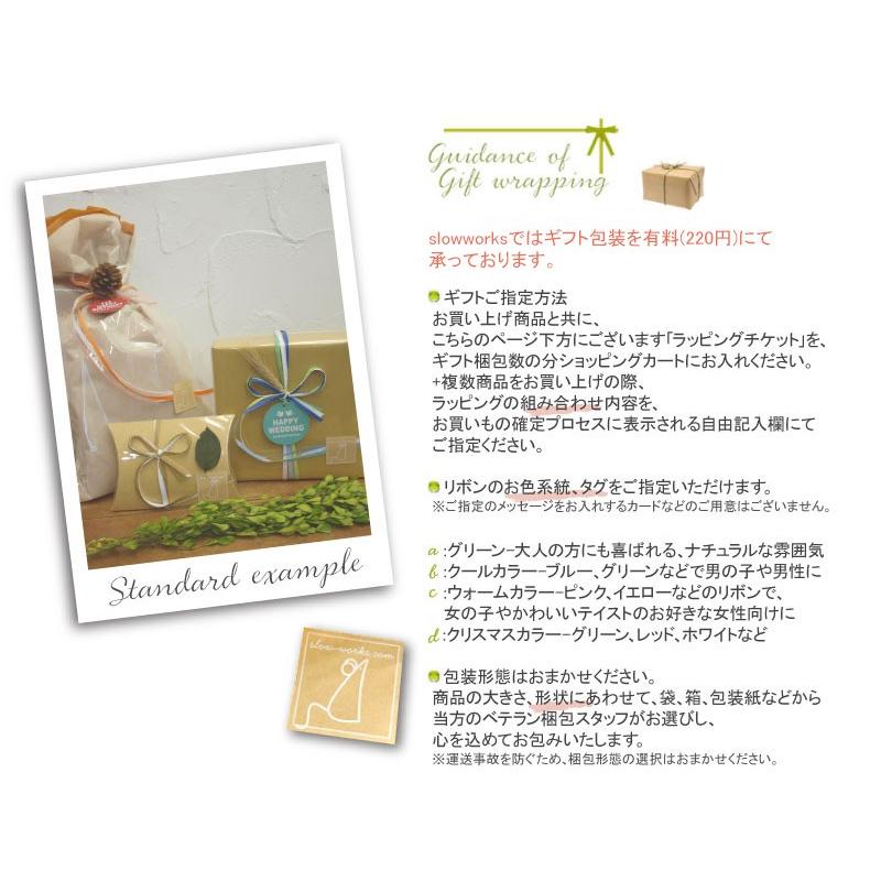 ラッピングチケット 有料のみ リボン Slow Works 通販 Yahoo ショッピング