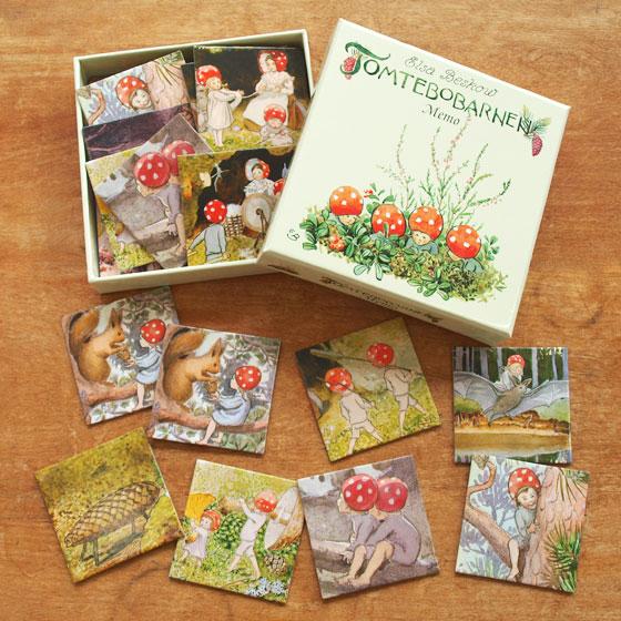 エルサベスコフ メモリーカードゲーム もりのこびとたち メモリー