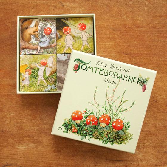 エルサベスコフ メモリーカードゲーム もりのこびとたち メモリー