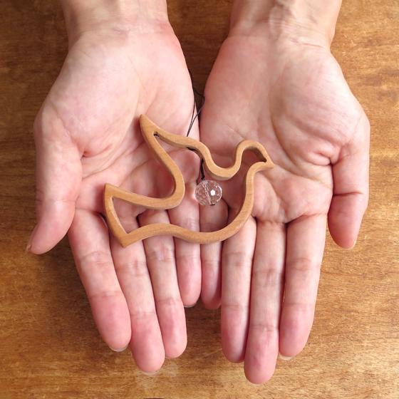 ドイツ製 モビール 北欧 サンキャッチャー 鳥 木製 おしゃれ 赤ちゃん