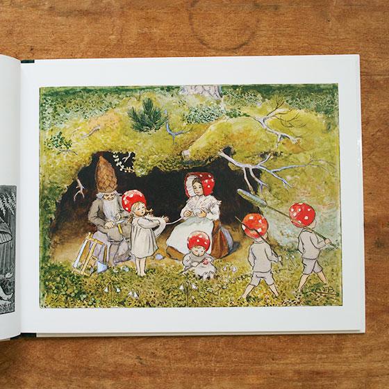 絵本 英語 エルサベスコフ もりのこびとたち 外国絵本 子供 知育 北欧