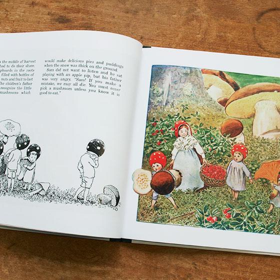 絵本 英語 エルサベスコフ もりのこびとたち 外国絵本 子供 知育 北欧