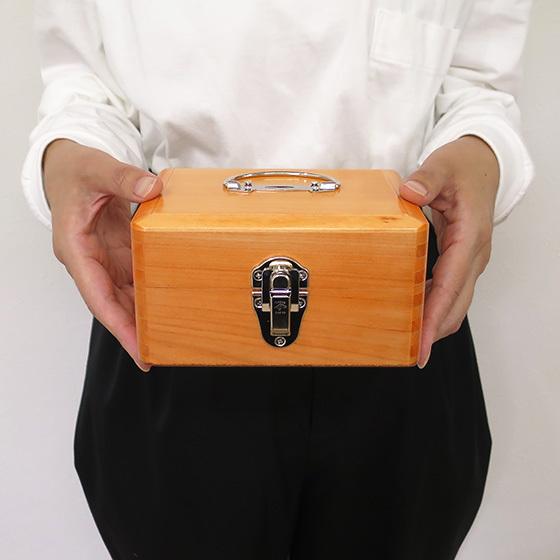 松野屋 日本製 木製 印箱 小 裁縫箱 おしゃれ ソーイングボックス かわいい 救急箱 化粧箱 収納 印鑑 お道具箱 大注目