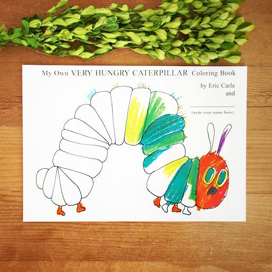 エリックカール はらぺこあおむし ぬりえ 塗り絵 メール便対象品 Slow Works 通販 Yahoo ショッピング