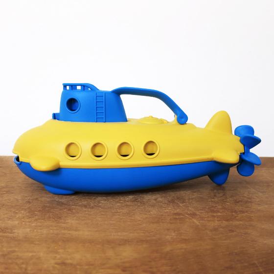 水遊び お風呂 おもちゃ 潜水艦 船 男の子 出産祝い 誕生日 かわいい Green Toys グリーントイズ サブマリン ブルーキャビン Slow Works 通販 Yahoo ショッピング