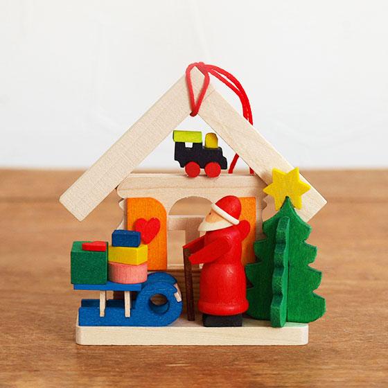 クリスマス オーナメント 木製 ツリー 飾り オブジェ かわいい 雑貨 ドイツ Graupner グラウプナー 木製オーナメント ナチュラルハウス サンタとソリ 4141 Slow Works 通販 Yahoo ショッピング