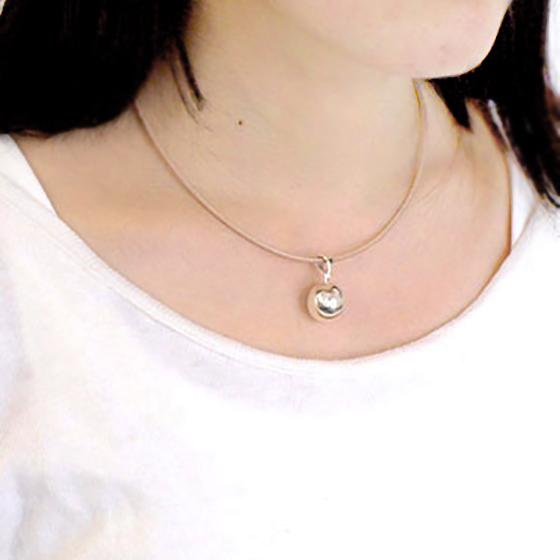 オルゴールボール ペンダント S シルバー レディース ネックレス