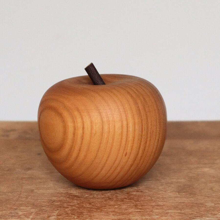 ドイツ製 オブジェ 木製 りんご 北欧 置物 玄関 インテリア おしゃれ