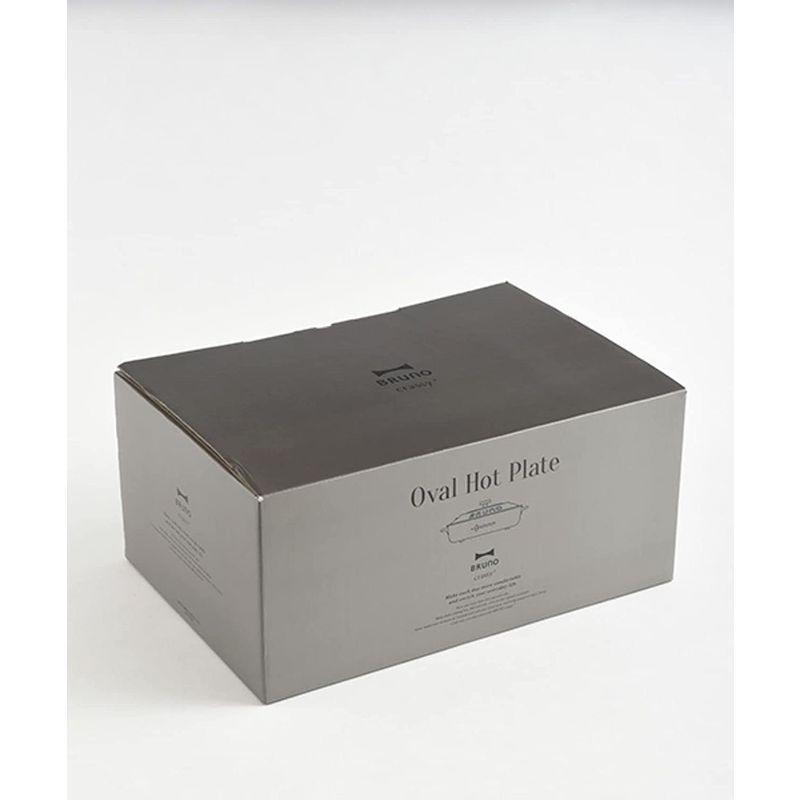 BRUNO ブルーノ オーバルホットプレート 本体 プレート3種 (たこ焼き 深鍋 平面) ブラック 黒 おしゃれ かわいい これ1台 一台 オーバルホットプレート 深鍋 サイズ たこ焼きプレート