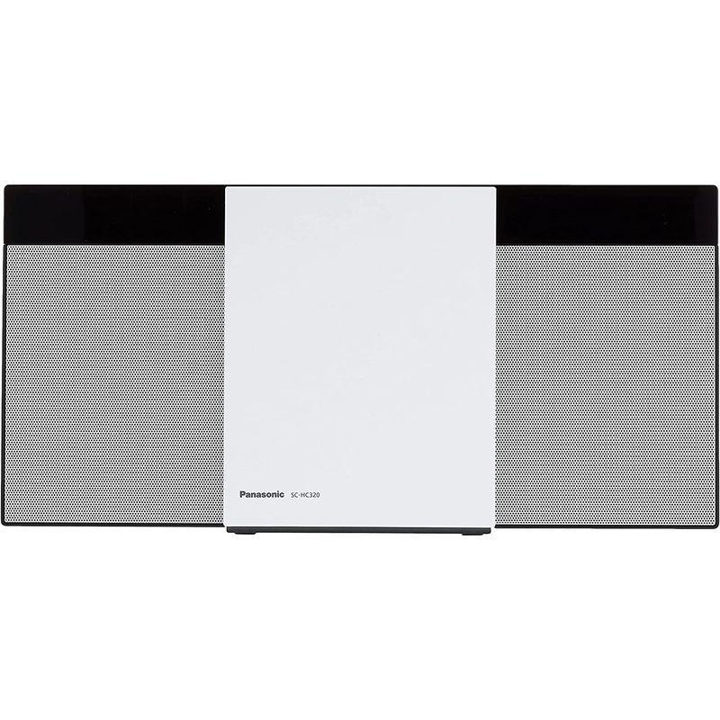 パナソニック ミニコンポ FM/AM 2バンド Bluetooth対応 USBメモリー録音機能搭載 SC-HC320-W mm ステレオミニ φ3