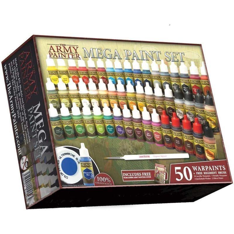The Army Painter アーミーペインター メガペイントセット 正規品 日本語解説書付 Warpaints Mega Paint 