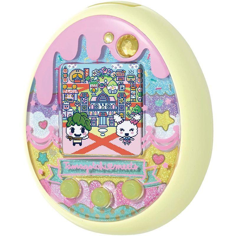 ほぼ未使用 Tamagotchi meets (たまごっちみーつ) スイーツみーつ ver.イエロー 【Z2308665351】(13994円)