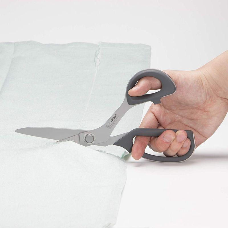 貝印 ラシャ 鋏 アラミド 繊維 240mm ビニール ケース お手入れ用 防錆潤滑 オイル 付 7240AS 日本製 裁ち鋏 布切りバサミ 材質