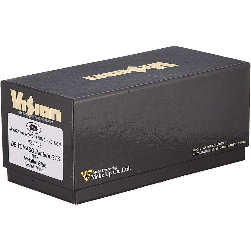 VISION 1/43 デ・トマソ パンテーラ GTS 1973 メタリックブルー 宮沢模型流通限定 完成品 