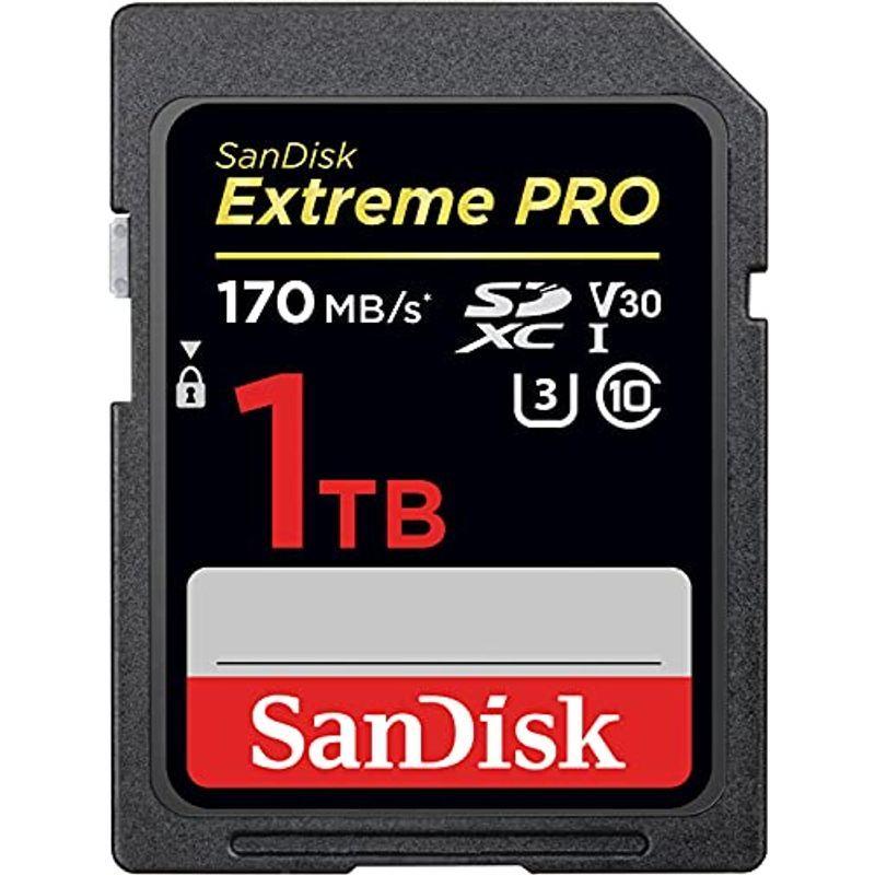 SanDisk サンディスク Extreme Pro SDXC 1TB カード UHS-I 超高速U3 V30 Class10 4K対応