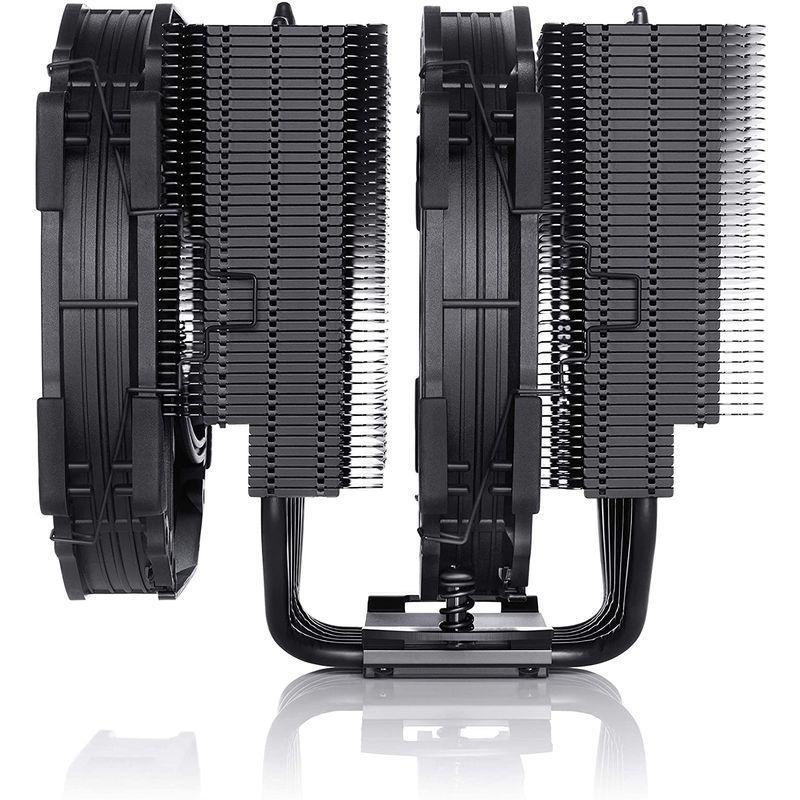 Noctua NH-D15 chromax.black， ツインタワー CPUクーラー (140mm， ブラック) LGA1200，