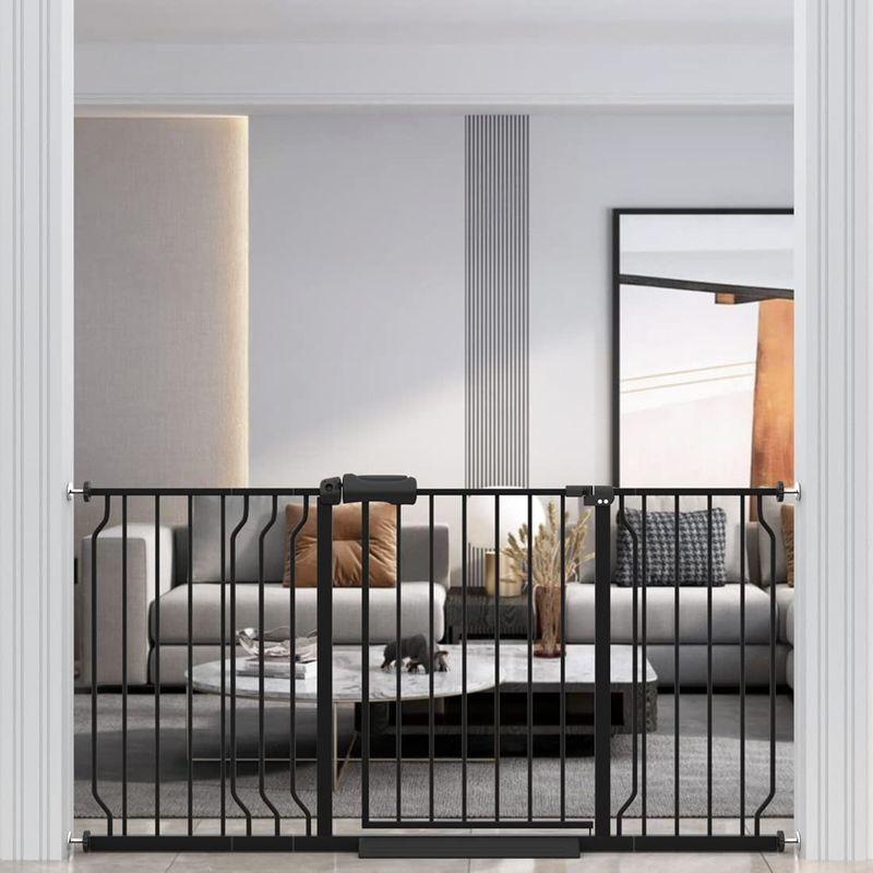 ウィードマップ ベビーゲート ベビーセーフティオートゲート ベビーフェンス 突っ張り式 オートクローズ機能 ペットゲート 安全ゲート セーフ 