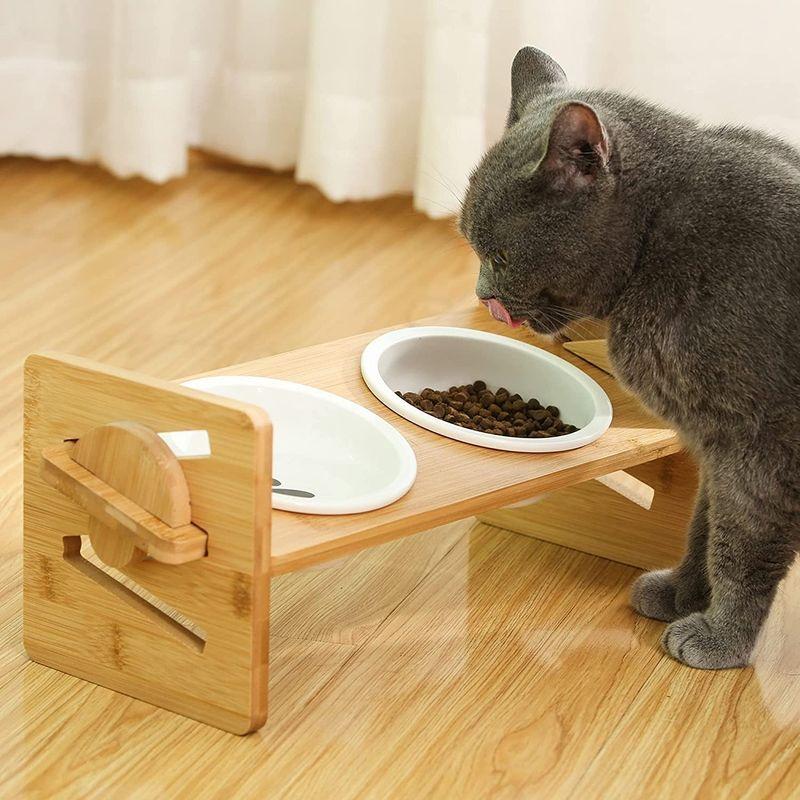 QuteKA ねこいち 食器 猫 えさ 皿 猫 小型犬 食器 ネコボウル 猫 皿 