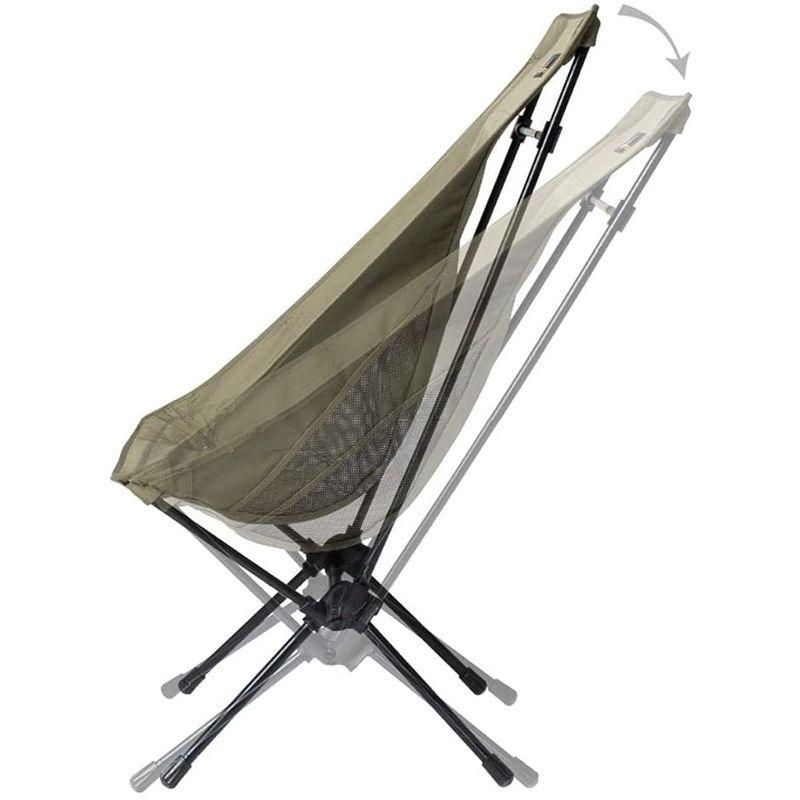 ogawa(オガワ) アウトドア チェア ツーアングルチェア L ブラック 1913 サイズ