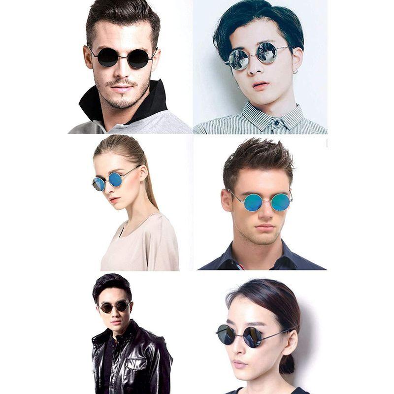 丸サングラス クラシックデザイン 丸型 サングラス ラウンド型 ファッション丸メガネ Uvカット 軽量 メンズ福岡発のアイウェアブラン Mmkshop 通販 Yahoo ショッピング