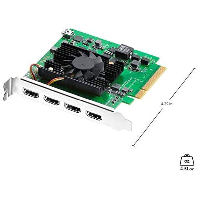 高い素材】 国内正規品Blackmagic Design DeckLink Quad HDMI Recorder スマホ、PC用TVチューナー Blackmagic Design キャプチャーカード Decklink Duo 003796