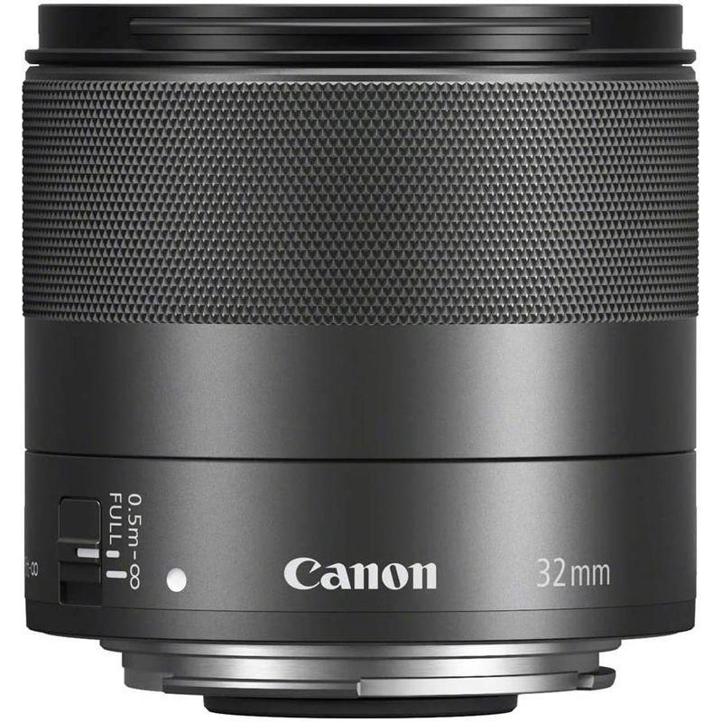25【新品未使用】 Canon キヤノン 単焦点レンズ EF-M32mm F1.4 STM ミラーレス一眼対応 ブラック 全長56.5mm EF-M3214ST 【OCQ8124985525】(29406円)