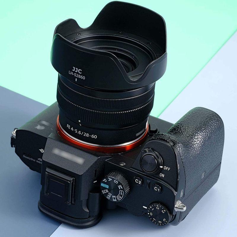 JJC 可逆式 レンズフード + アタブターリンク Sony FE mm F.6