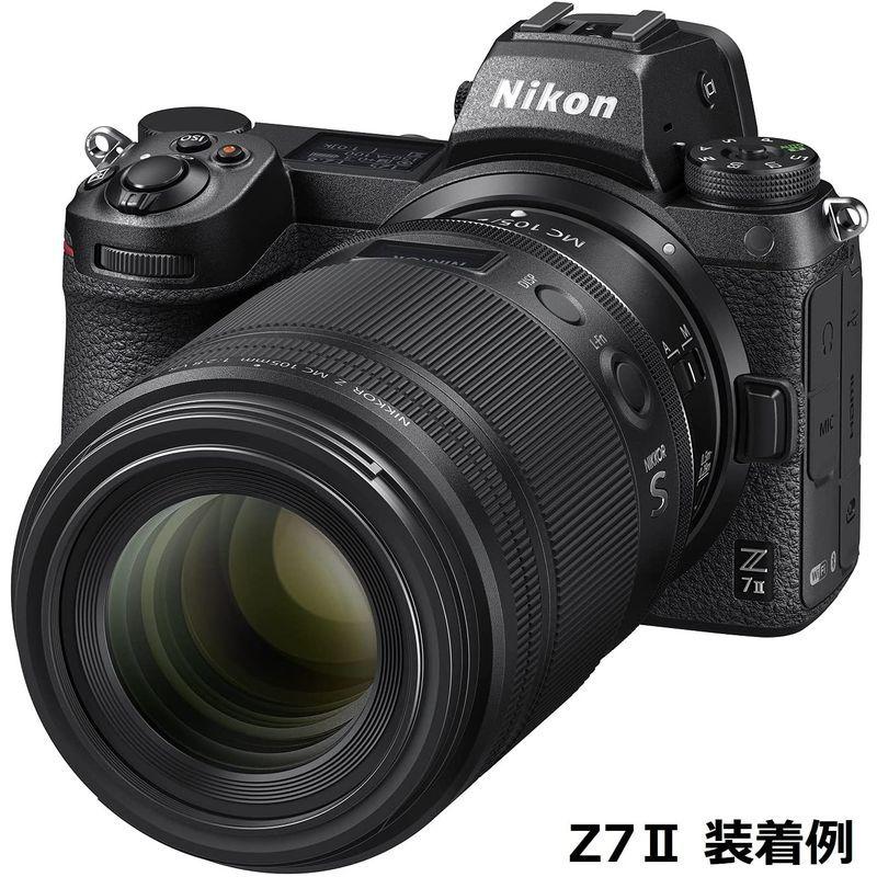 【最終値下げ】 Nikon 単焦点マクロレンズ NIKKOR Z MC 105mm f/2.8 VR S Zマウント フルサイズ対応 Sライン NZMC10 【NA2487726077】(90036円)