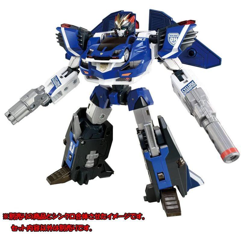 トミカ ハイパーレスキュー ドライブヘッド01MKII サイクロンインターセプター 