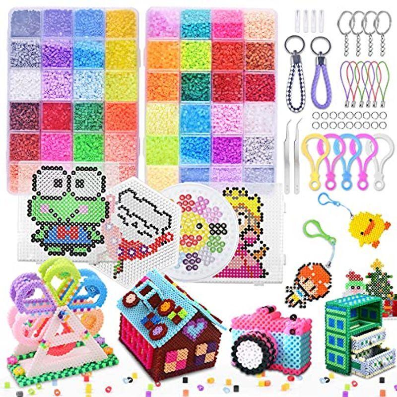 48色 アイロンビーズセット 2 6mm 約粒 プレート 図案付き パーラービーズ セット ミニアイロンビーズ ナノビーズ Mmkshop 通販 Yahoo ショッピング