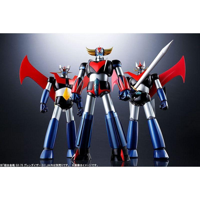 本日価格！！ 超合金魂 UFOロボ グレンダイザー GX-76 グレンダイザーD.C. 約185mm ABS&ダイキャスト&PVC製 塗装済み可動フィギュ 【2579637302】(15638円)